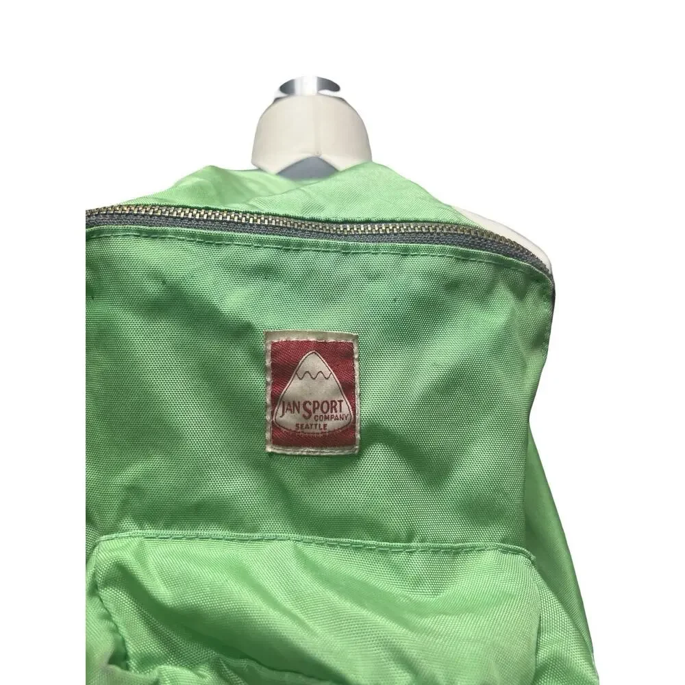 JanSport Heritage Skip Yowell Green Backpack - Picture 2 of 11